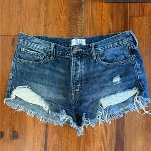 Size 30 Free People Denim Shorts